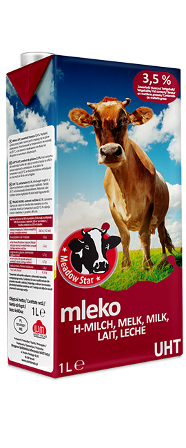 MEADOW STAR UHT milk 3.5% 